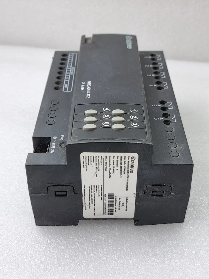 CRABTREE HDL-MRDA0610.432 6CH 10A 0-10V BALLAST CONTROLLER 15-30VDC